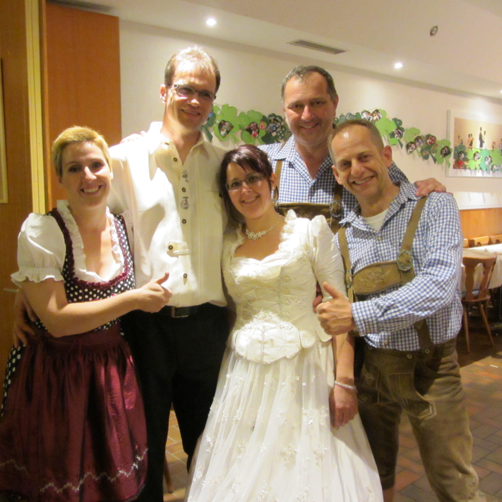 Hochzeit von Silvia & Rainer im Landgasthof Kranz D-79774 Albbruck-Schachen 2014